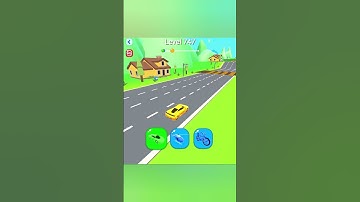 Shape Shifting 2 GAMEPLAY Level No - 747  Walkthrough - New Update Car Racing #ShapeShifting #shorts