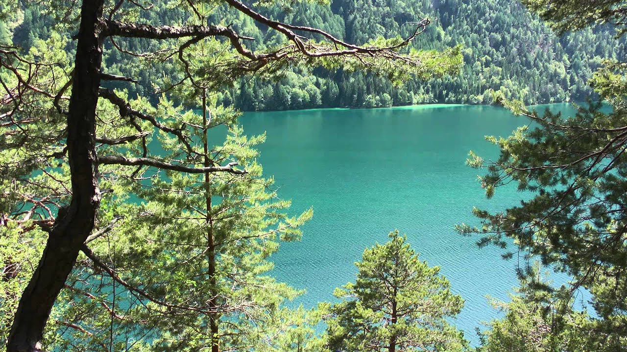 Weissensee Karnten Lake In Carinthia Youtube