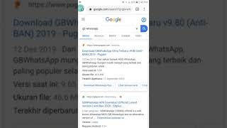 Cara Download Gb Whatsapp Di Android Terbaru 2019 Youtube