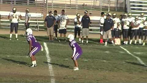 Bell Eagles Allan Rodriguez 2014 vs Franklin JV Hi...