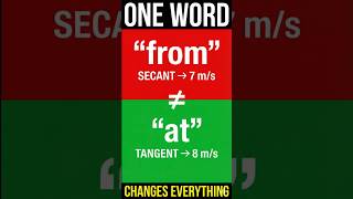 One Word. Wrong Line. Zero Marks  | IB/AP/GCSE/A-Level Physics!
