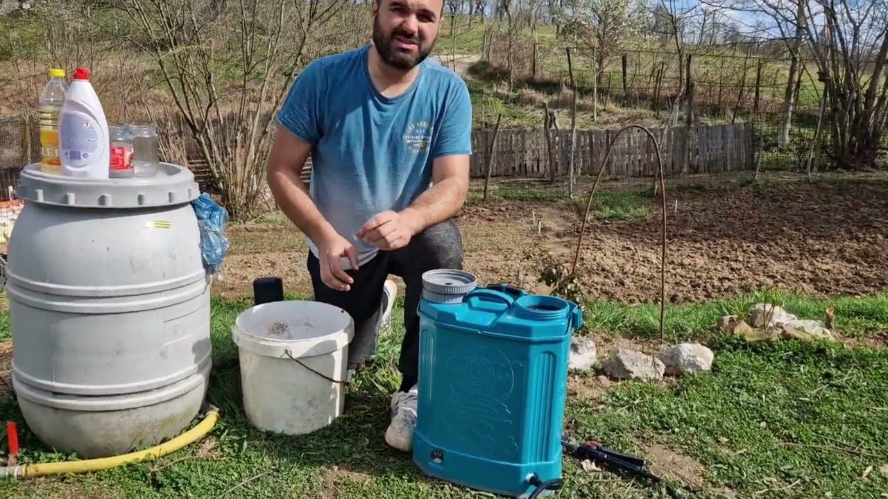 Solutie de ulei horticol  făcut acasa