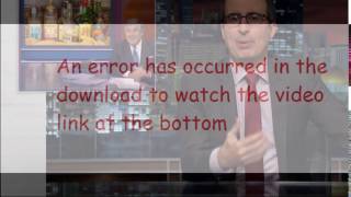 Last Week Tonight with John Oliver: Doping (HBO)
