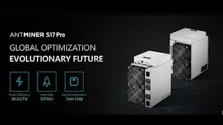 Обзор и тестирование Antminer S17 PRO от компании Bitmain