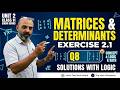 Matrices & Determinants Ex 2.1 Q8 Class 11 | Sindh Board New Book | Full Conceptual solution