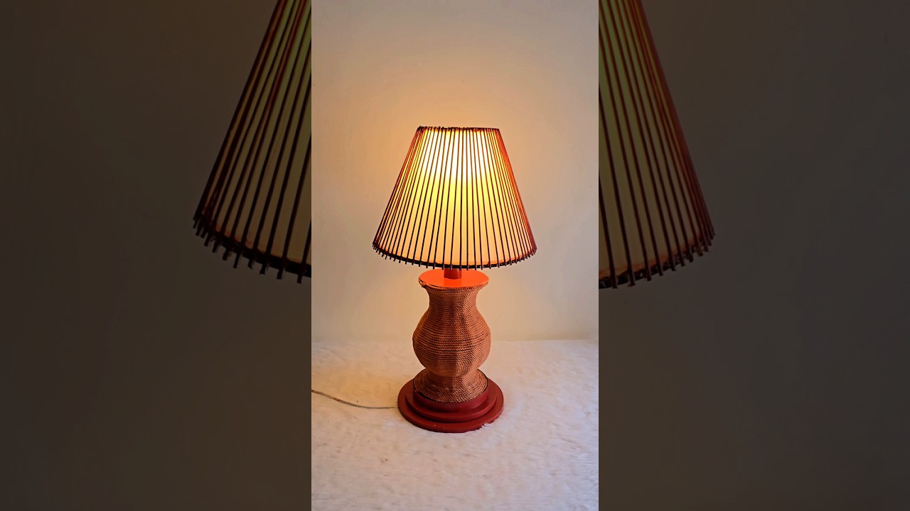 Table Lamp Making || How To Make Night Light || #shorts #youtubeshorts #nightlight