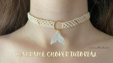Macrame Choker Tutorial | DIY Boho Jewelry Step-by-Step