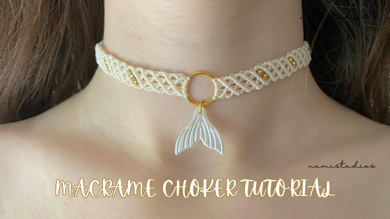 Macrame Choker Tutorial | DIY Boho Jewelry Step-by-Step
