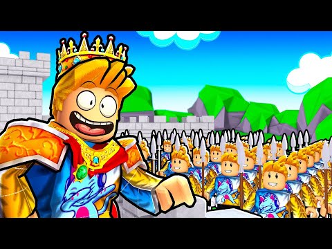 Building A Giant Clone Kingdom in Roblox