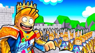 Building A Giant Clone Kingdom in Roblox