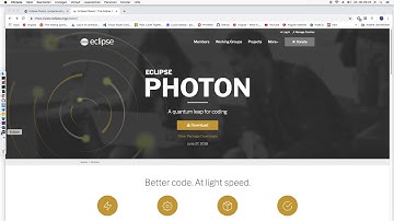 Install Eclipse Photon ( IDE )  on  Mac Os / Windows - June 2018