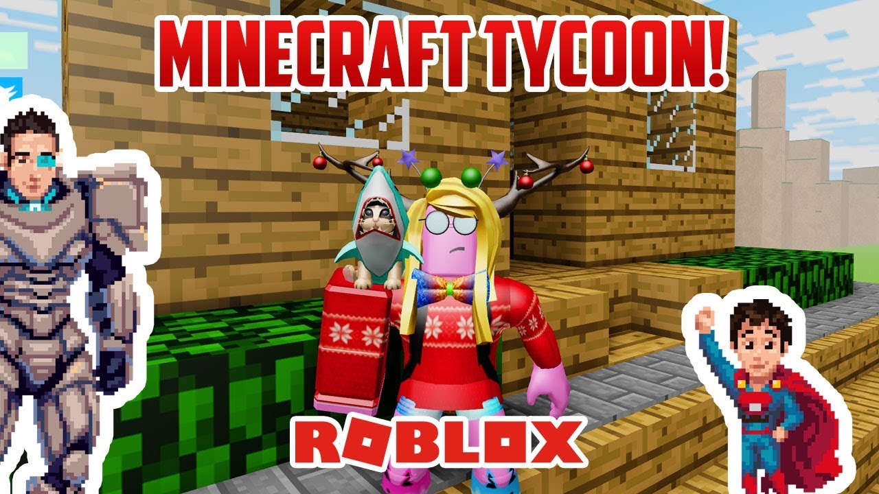 Roblox Father And Son Play A Minecraft Tycoon Youtube - izzys game time roblox thomas