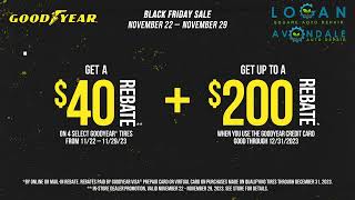 Goodyear Black Friday Promotion