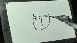 Watch Picasso Draw a Face (4K)