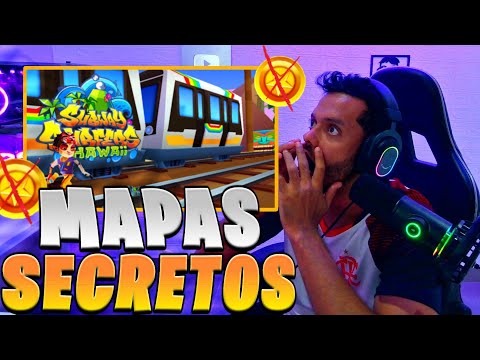 TODOS MAPAS SECRETOS DO SUBWAY SURFERS! COMO MUDAR! 