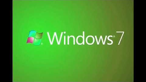 Windows 7 Logo Animation In Invert Color + RGB Or RBG