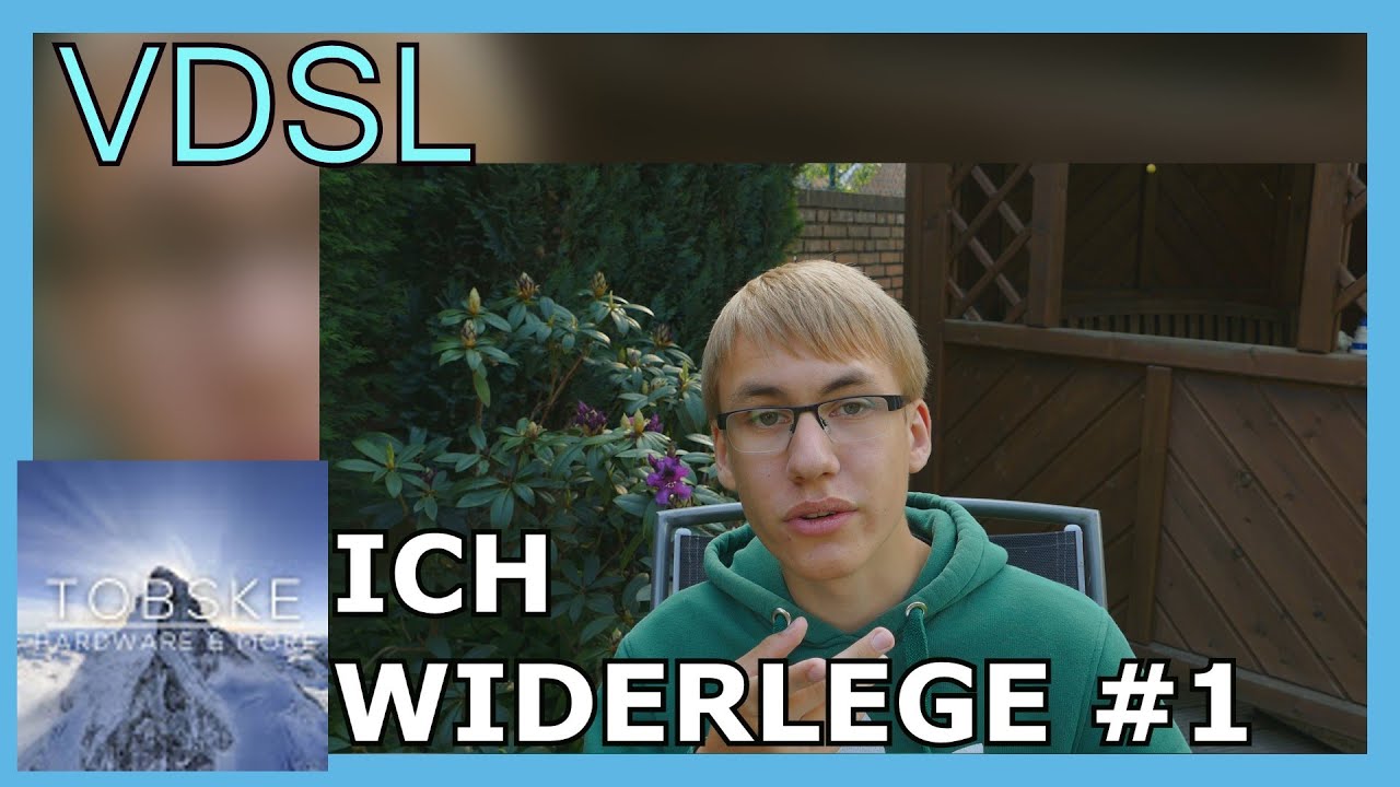 Ist VDSL wirklich so schlecht? - Ich widerlege #1 - 4K - Tobske