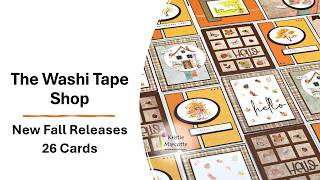 The Washi Tape Shop | Fall Cards