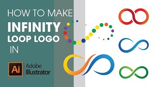 how to make infinity loop logo /icon in adobe illustrator