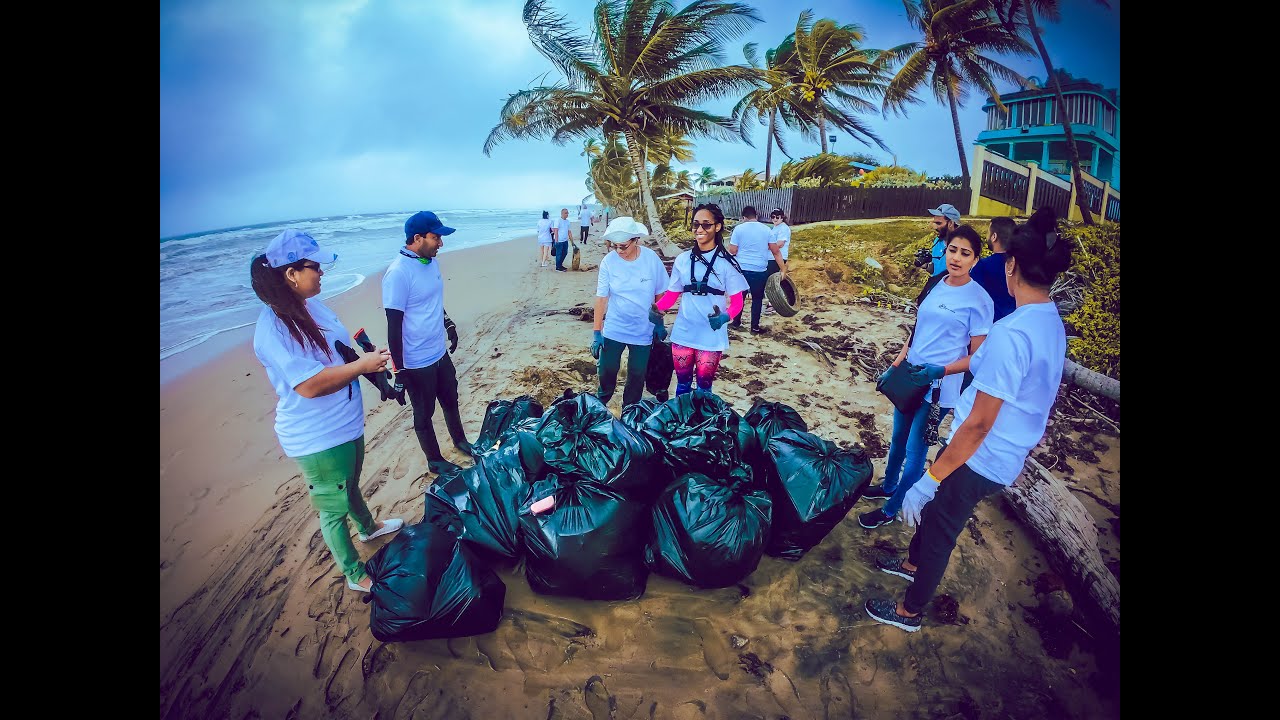 MAYARO BEACH CLEAN UP With Presidential Insurance Co Ltd & Second