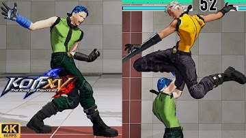 KOF XV | Krohnen 💥 Krohnen (mirror match) | K9999 mod | CPU vs CPU AI vs AI