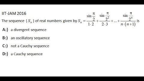 IIT-JAM 2016 Question No- 01 solution