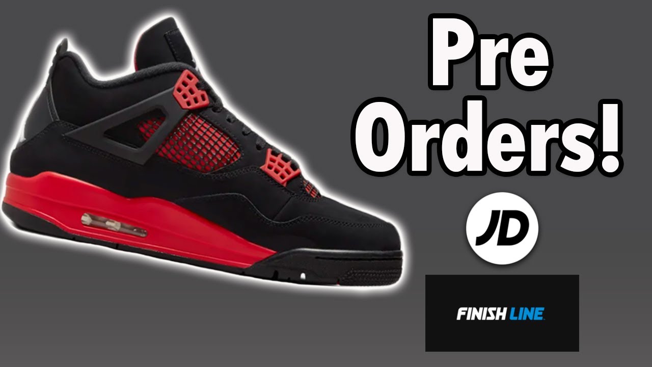 can you pre order jordans before they come out