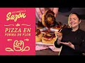 Pizza en forma de rosas: la botana más práctica y bonita | Cocina Delirante