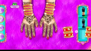 The big fat Royal Indian Pre wedding Rituals || part 9 || Mehendi 😄#wedding #rituals screenshot 5