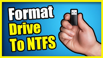 How to Format your USB/SSD Drive to NTFS on Windows 10 or 11