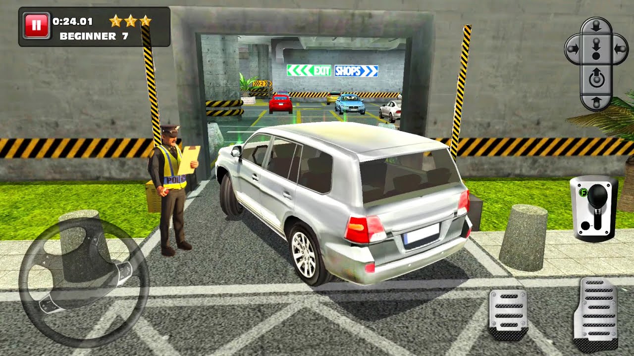 Land Cruiser 200 Driving On Huge Multi-Level Parking Simulator #7 - Android Gameplay