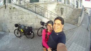 Portuguese Coastal Way – Bike - Time Lapse Day 1 (1/2) From Porto to Angeiras’ Beach (Laje Bar)