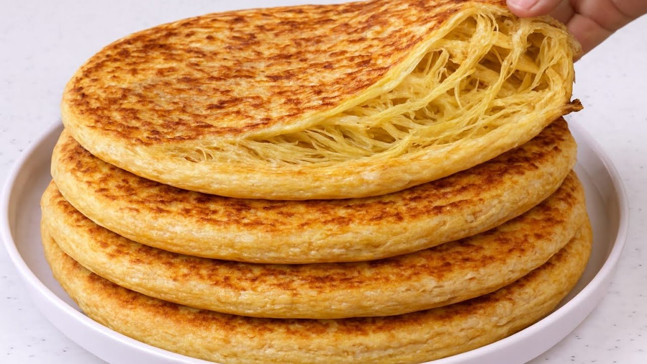 ملوي حرشة 2 في واحد ساهل وسريع كيجي مورق وخفيف وجدوه الفطور أو الكوتي متشبعوش منو