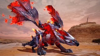 Monster Hunter Rise: Sunbreak - Risen Crimson Glow Valstrax in 4K