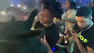 Spinabenz performing beat box remix