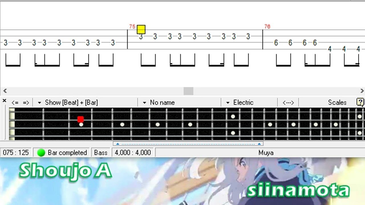♡べーしーる様♡ 少女A / 椎名もた / ベース [TAB] Shoujo A - siinamota - Bass - YouTube