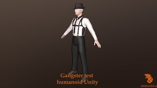 Ganster Test humanoid Unity