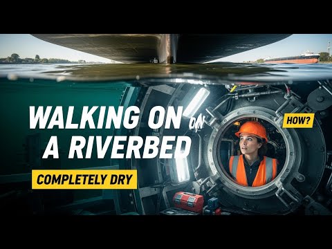 Have you ever imagined walking on the bottom of a river underwater without wetting the water?