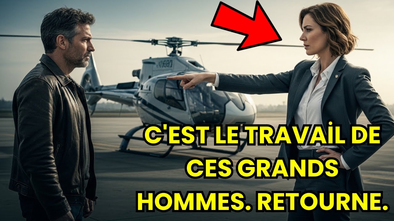 PDG Arrogante Humilie Motard — Il Pilote Son Hélico et Elle Réalise Qui Il Est Vraiment !