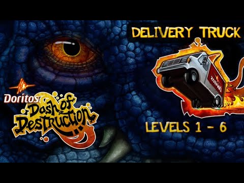 Dash of Destruction (Doritos): Delivery Truck - All Levels (no commentary) Xbox 360