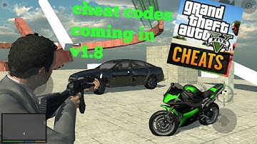 Gta5 Unity v1.8 cheat codes coming soon..  Gta5 now mobile and cheat codes coming soon.. Keywords