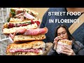 Italian Street Food! Most Famous Sandwich in Florence? + Traditional Tuscan Food