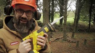 Can you Cut Down A Tree With  A DeWalt RECIPROCATING SAW ?