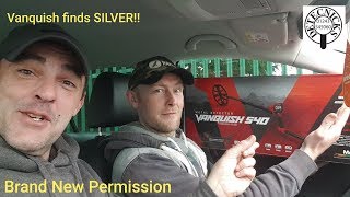 Minelab Vanquish finds a HEAD also find silver Metal detecting Wales