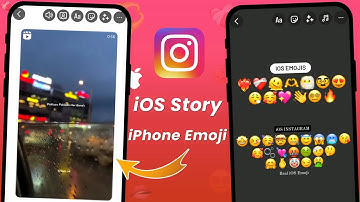 iPhone Story on Android Instagram | iOS Emoji & Round Edge Story😍 Full iOS Instagram !