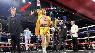 SNEAKING Into Logan Paul Vs. Floyd Mayweather Fight! (Got On The Ring)