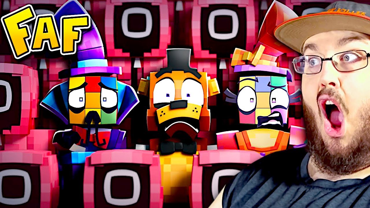 FAZBEAR AND FRIENDS - S2 EPISODE #4: Revenge of the Squid Game! #FNAF REACTION!!!