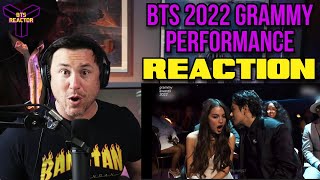 BTS 2022 GRAMMY AWARDS BUTTER PERFORMANCE | REACTION!!!!