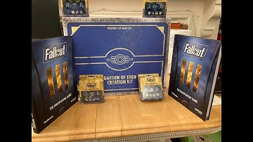 Unboxing Fallout Tabletop RPG Geck edition