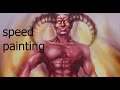 speed painting: the devil